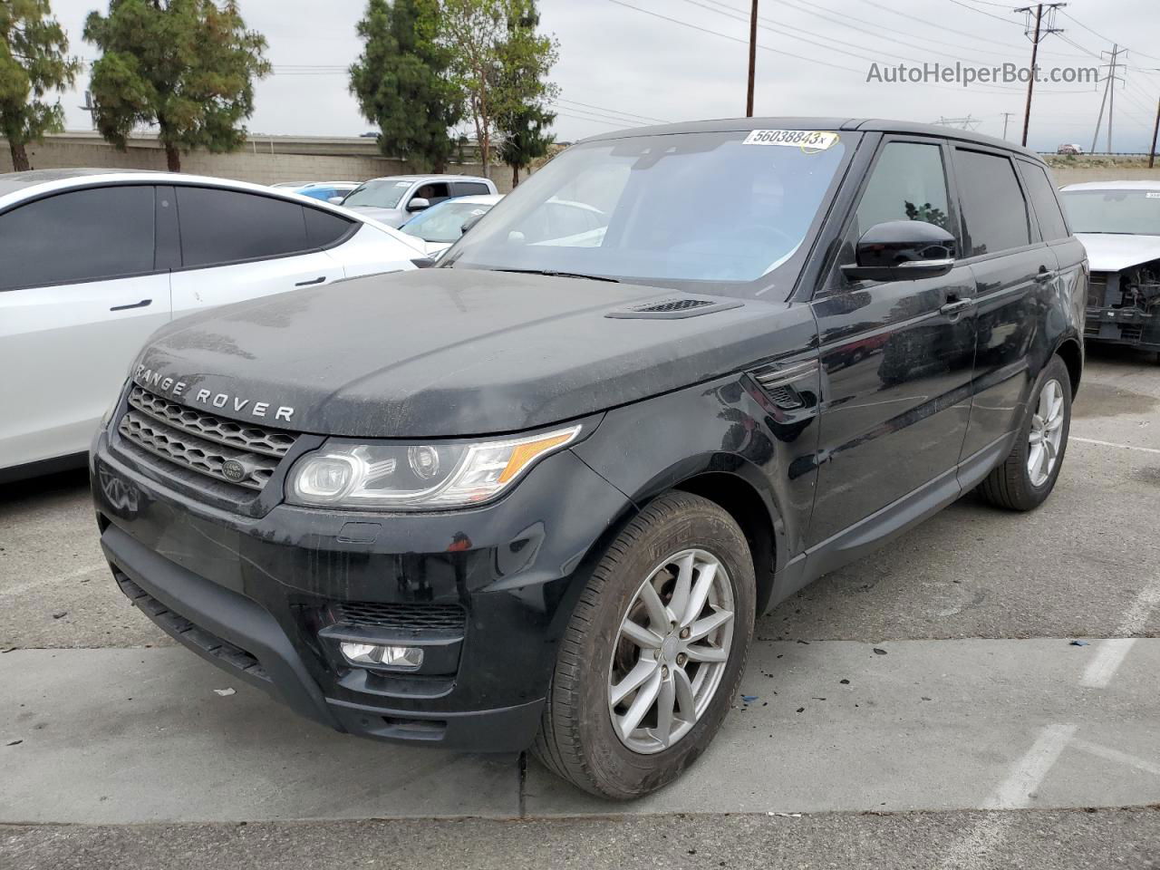 2017 Land Rover Range Rover Sport Se Black vin: SALWG2FVXHA158297