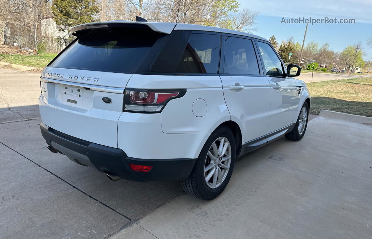 2017 Land Rover Range Rover Sport Se White vin: SALWG2FVXHA681285