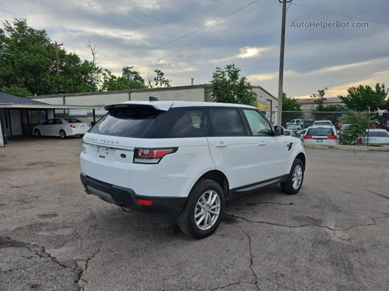 2017 Land Rover Range Rover Sport Se White vin: SALWG2FVXHA681285