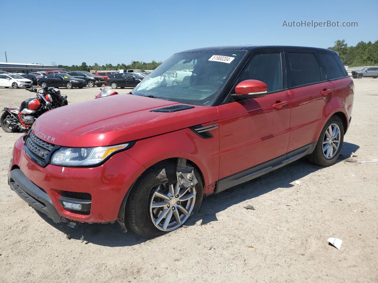 2015 Land Rover Range Rover Sport Se Red vin: SALWG2VF1FA608555