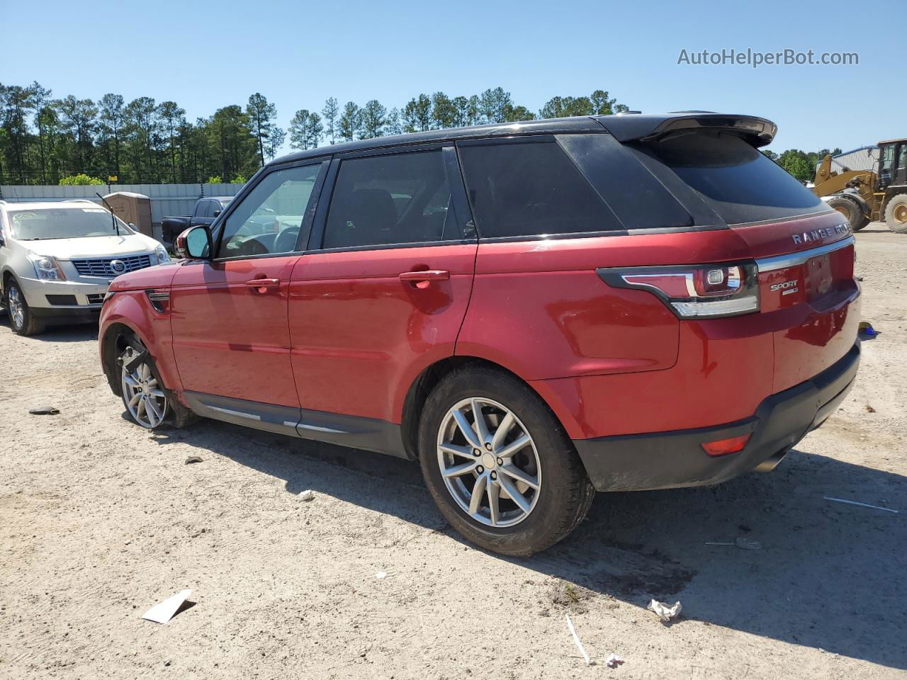 2015 Land Rover Range Rover Sport Se Red vin: SALWG2VF1FA608555