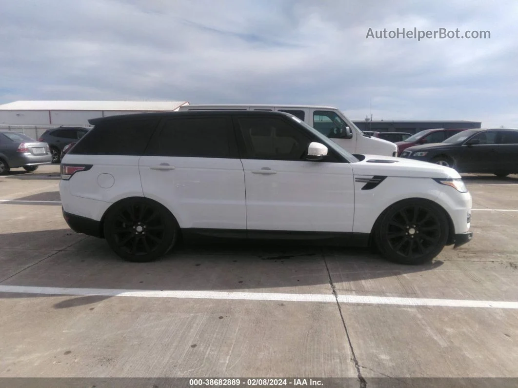 2015 Land Rover Range Rover Sport 3.0l V6 Supercharged Hse/3.0l V6 Supercharged Se Белый vin: SALWG2VF2FA602831