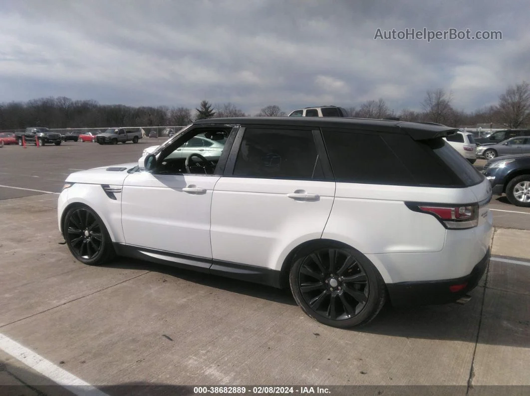 2015 Land Rover Range Rover Sport 3.0l V6 Supercharged Hse/3.0l V6 Supercharged Se White vin: SALWG2VF2FA602831