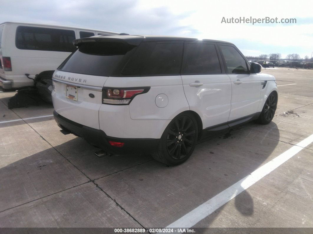 2015 Land Rover Range Rover Sport 3.0l V6 Supercharged Hse/3.0l V6 Supercharged Se Белый vin: SALWG2VF2FA602831