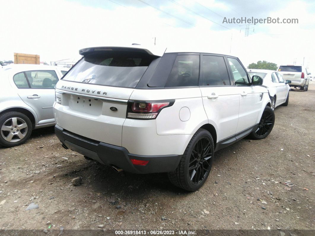 2015 Land Rover Range Rover Sport Hse/se White vin: SALWG2VF3FA518954