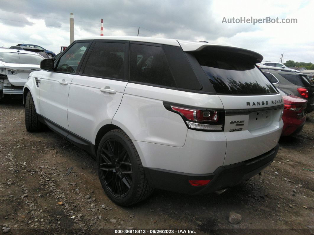 2015 Land Rover Range Rover Sport Hse/se White vin: SALWG2VF3FA518954