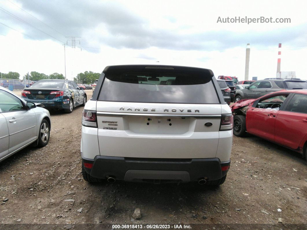 2015 Land Rover Range Rover Sport Hse/se White vin: SALWG2VF3FA518954