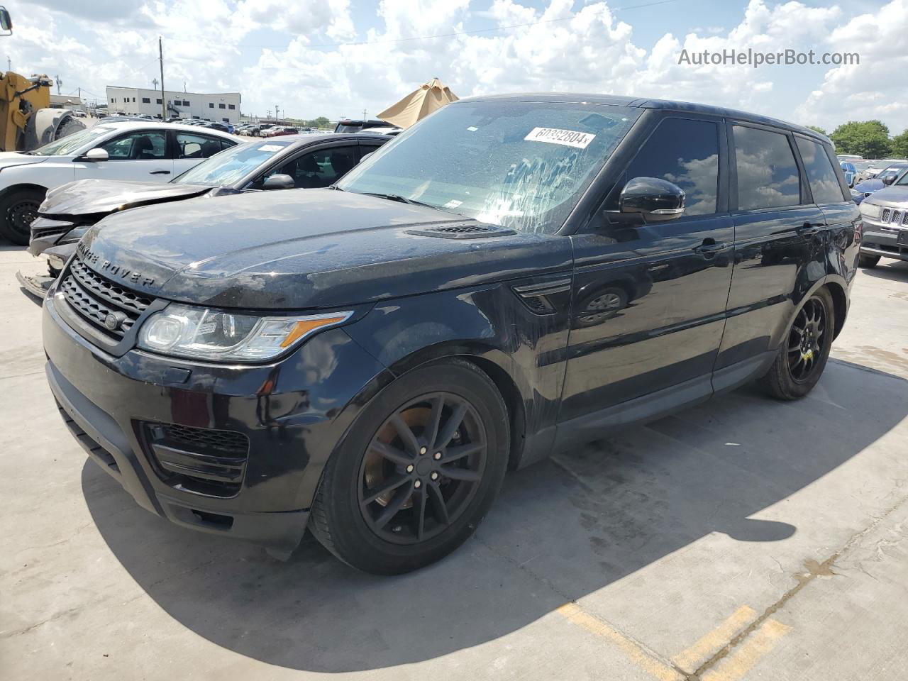 2015 Land Rover Range Rover Sport Se Черный vin: SALWG2VF3FA613644