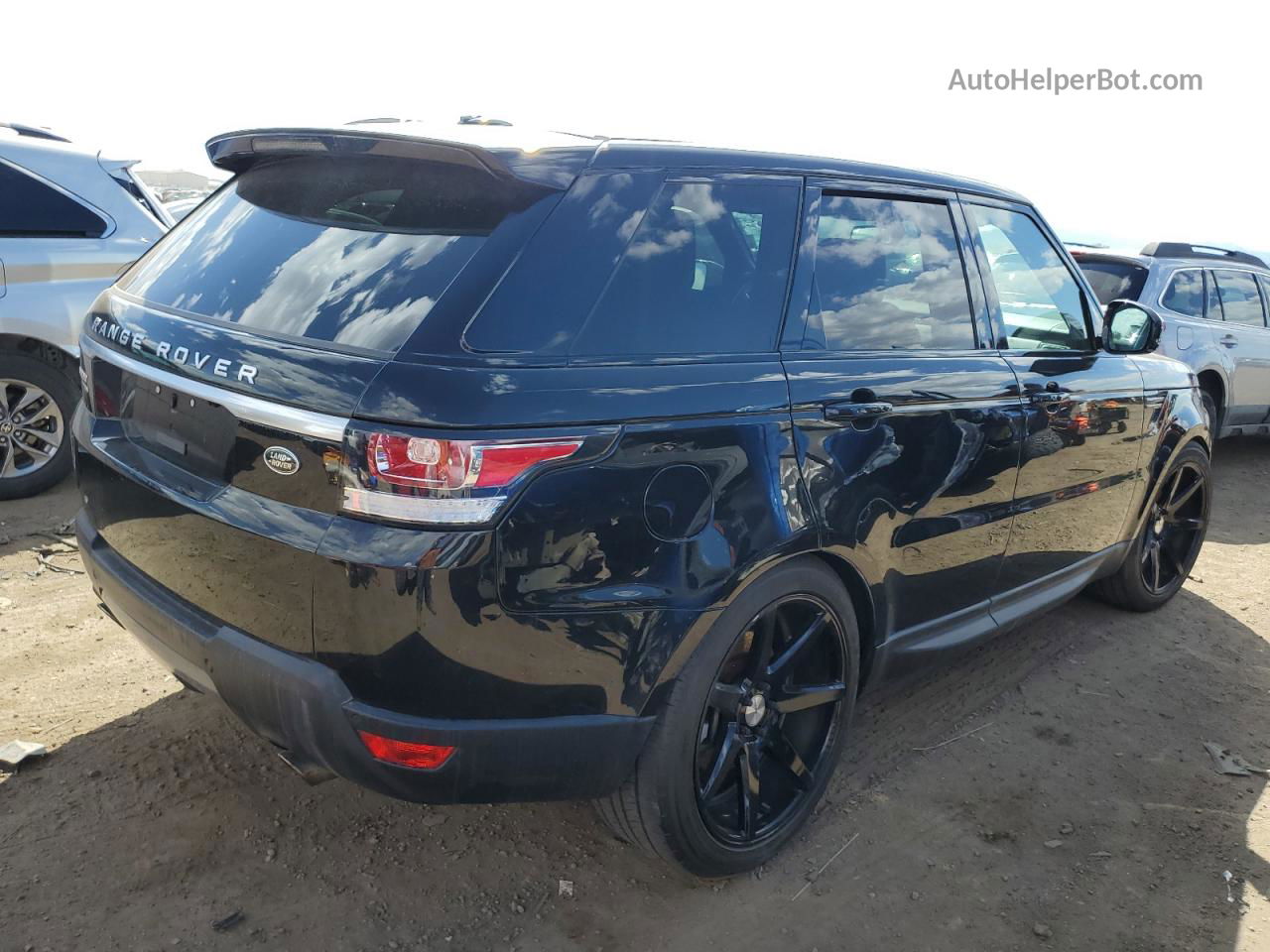 2015 Land Rover Range Rover Sport Se Черный vin: SALWG2VF7FA512929