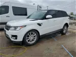 2015 Land Rover Range Rover Sport Se White vin: SALWG2VF7FA537314