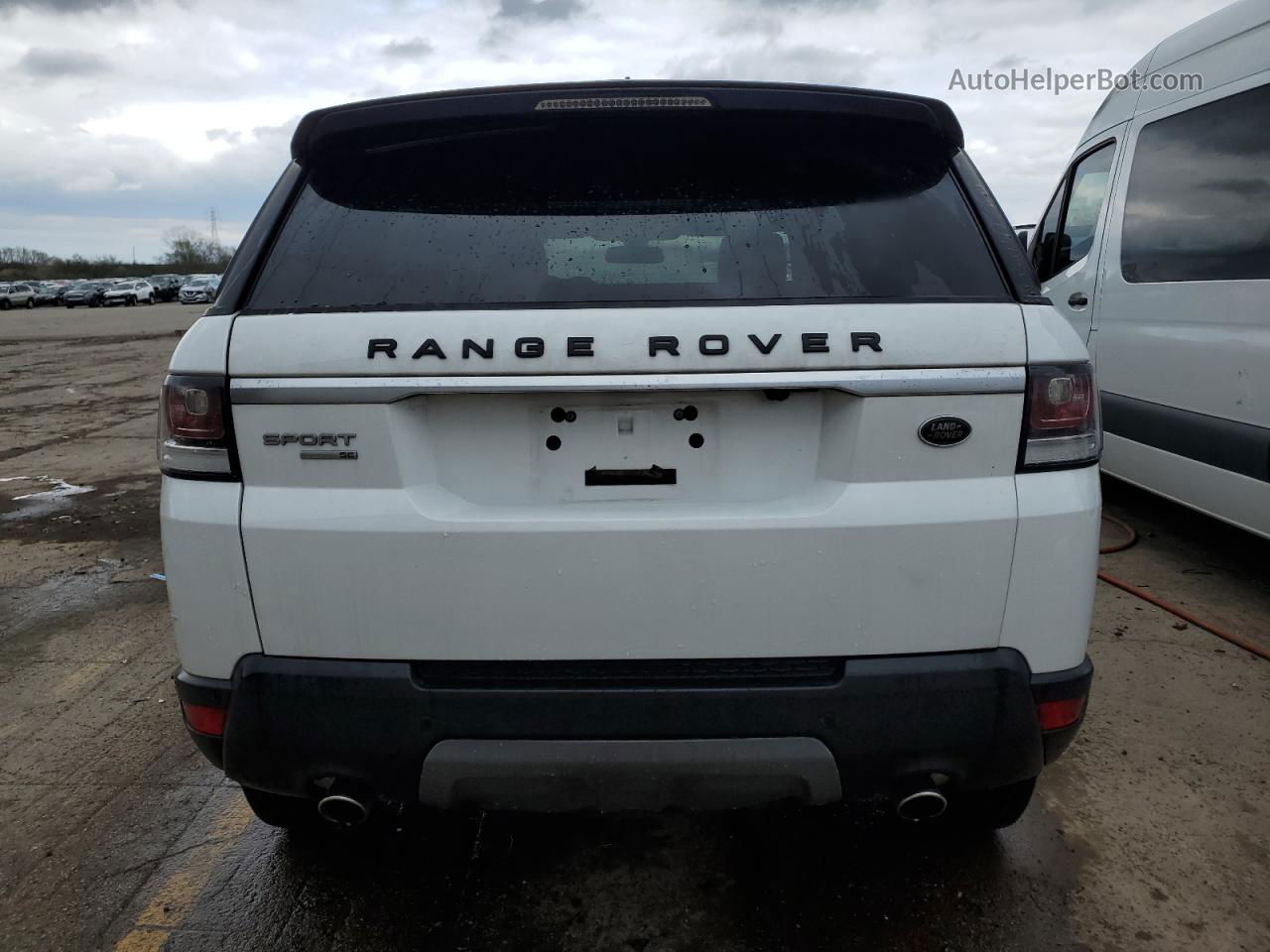 2015 Land Rover Range Rover Sport Se White vin: SALWG2VF7FA537314