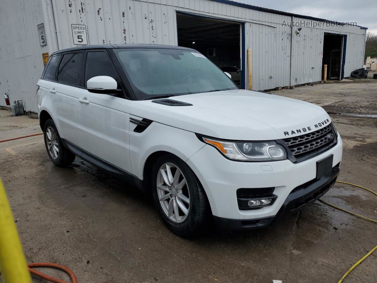 2015 Land Rover Range Rover Sport Se White vin: SALWG2VF7FA537314