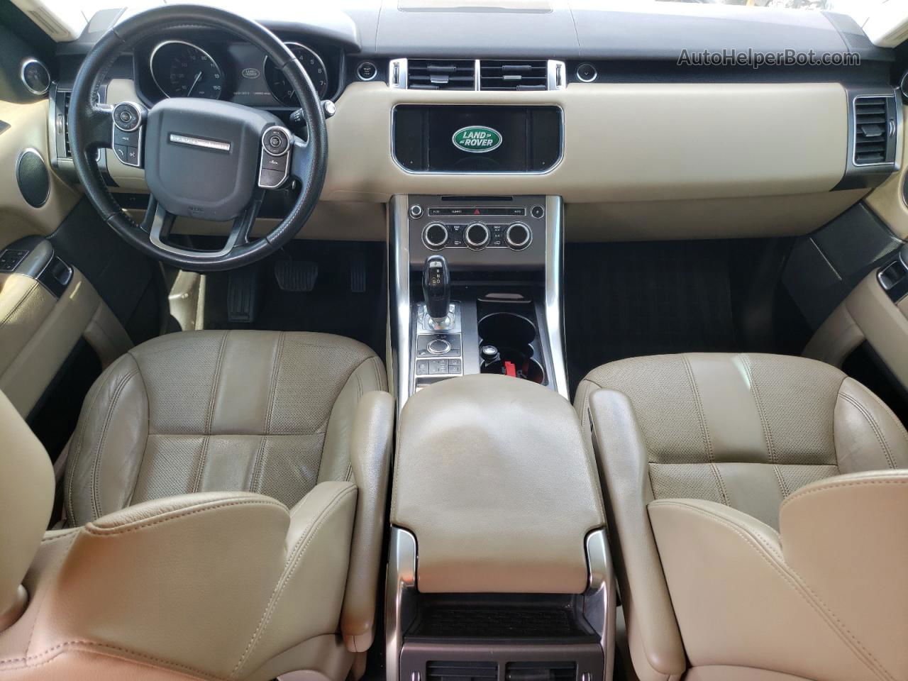 2015 Land Rover Range Rover Sport Se White vin: SALWG2VF8FA512177