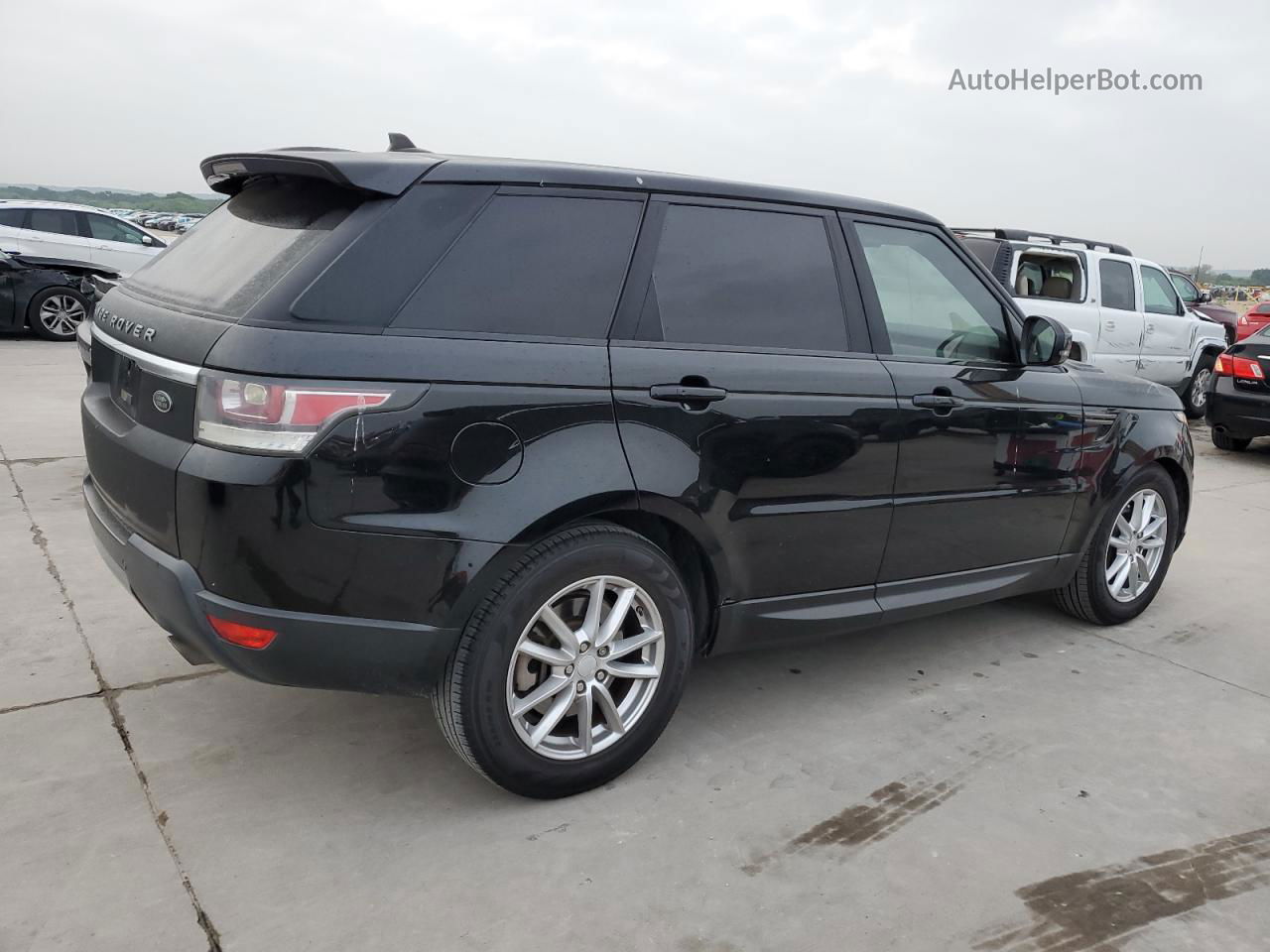 2015 Land Rover Range Rover Sport Se Черный vin: SALWG2VF8FA531814