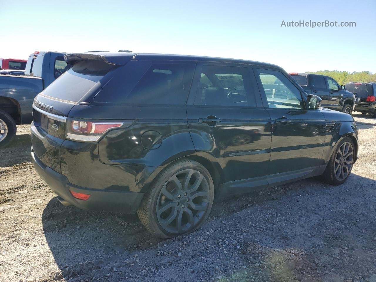 2015 Land Rover Range Rover Sport Se Black vin: SALWG2VFXFA625046