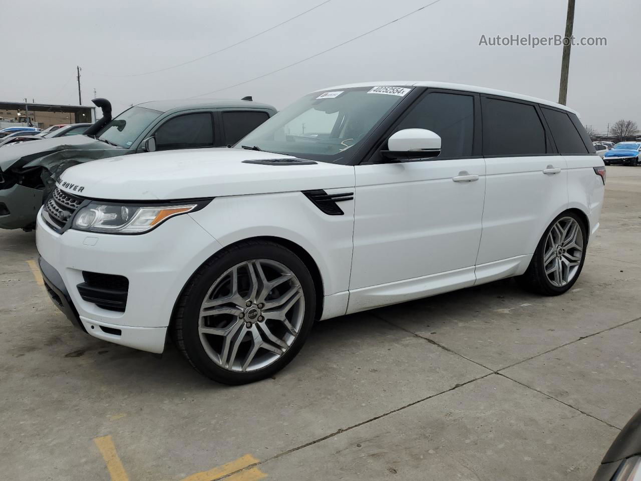 2014 Land Rover Range Rover Sport Se Белый vin: SALWG2WF4EA346432