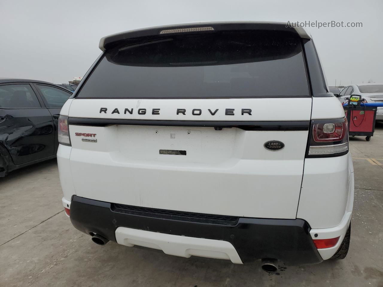 2014 Land Rover Range Rover Sport Se White vin: SALWG2WF4EA346432