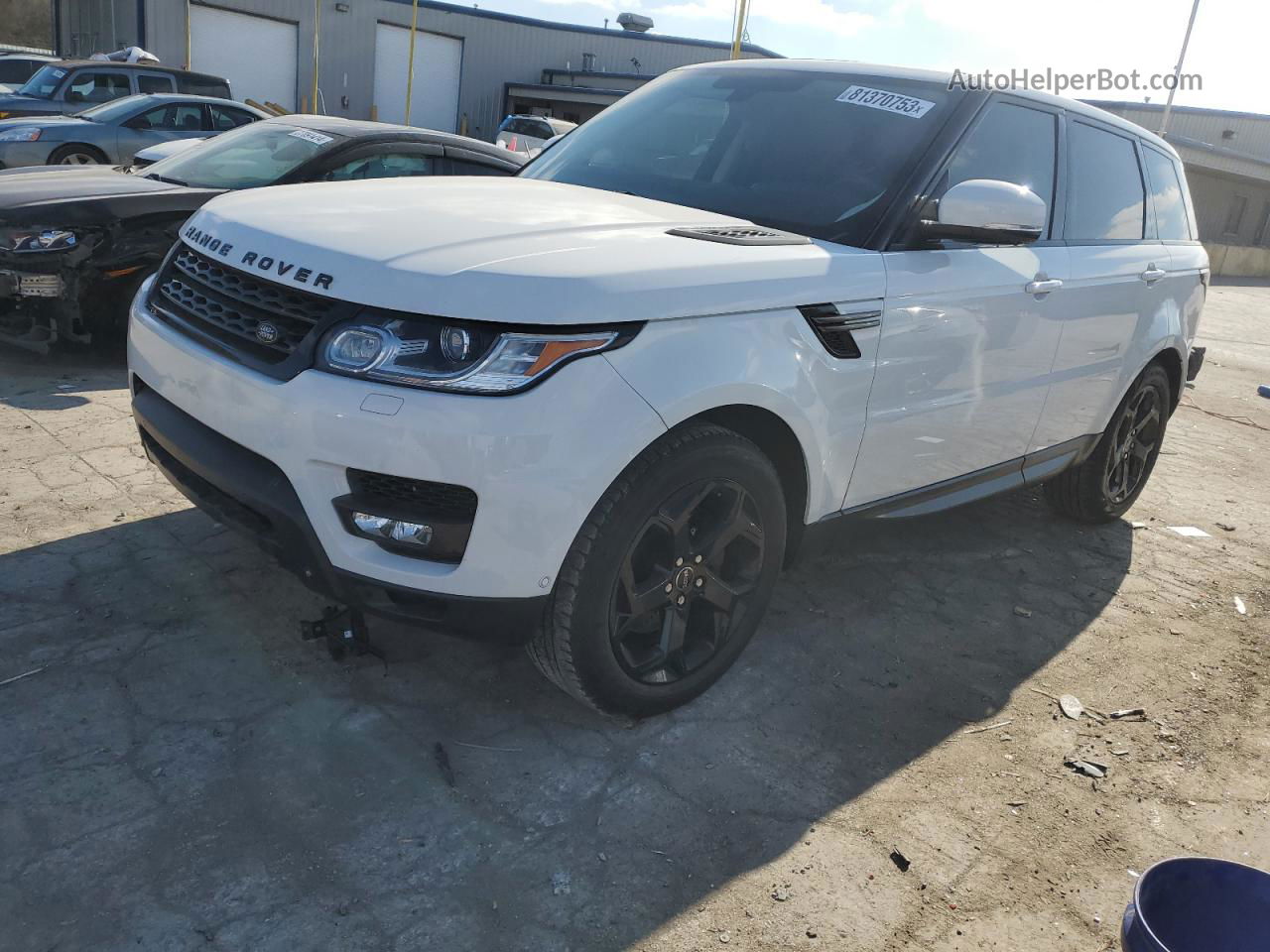 2014 Land Rover Range Rover Sport Se Белый vin: SALWG2WF5EA323273