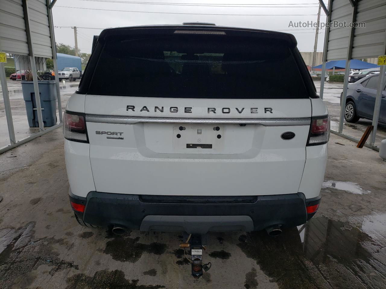 2014 Land Rover Range Rover Sport Se White vin: SALWG2WF5EA346861