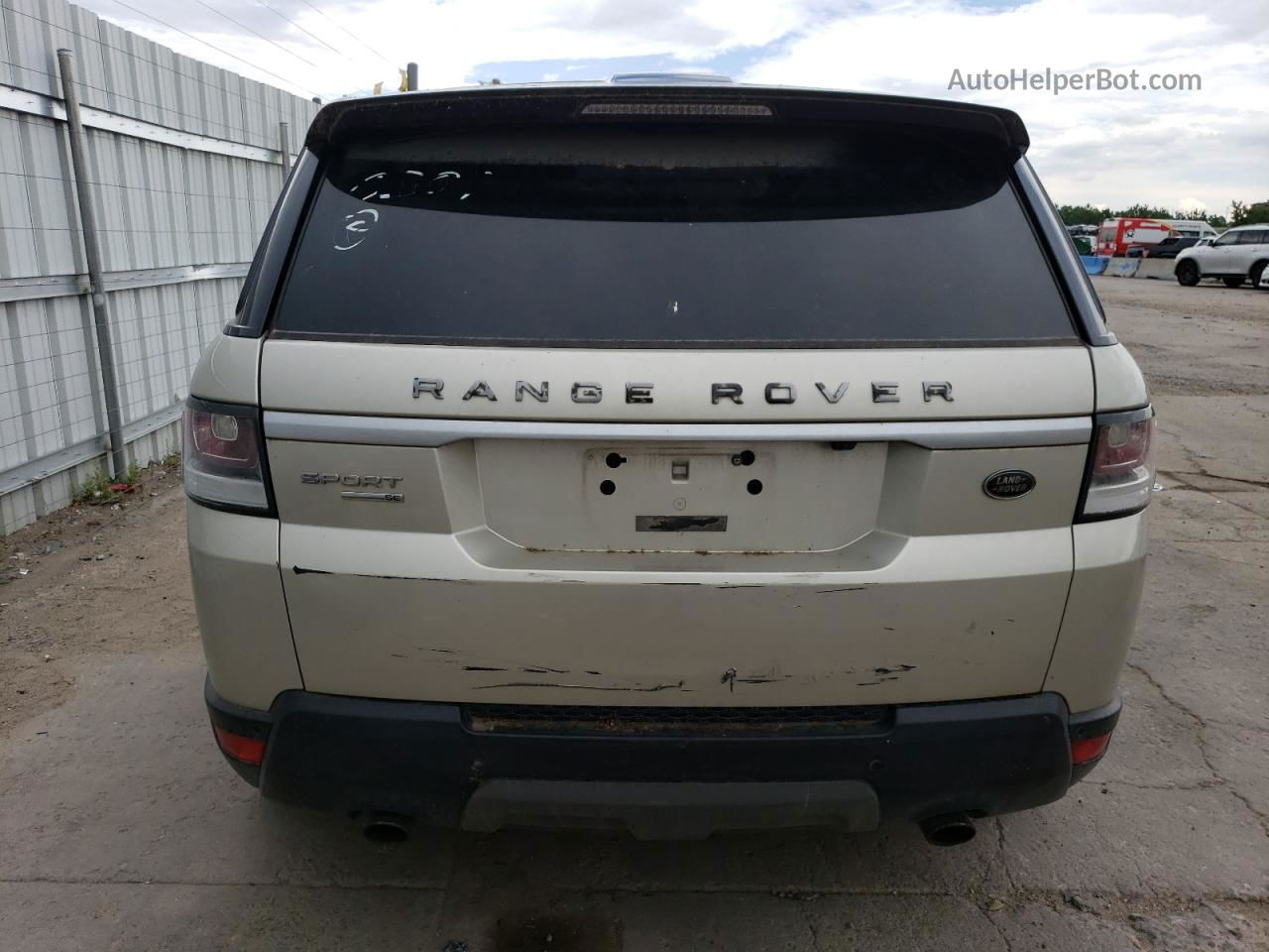 2014 Land Rover Range Rover Sport Se Beige vin: SALWG2WF7EA350507