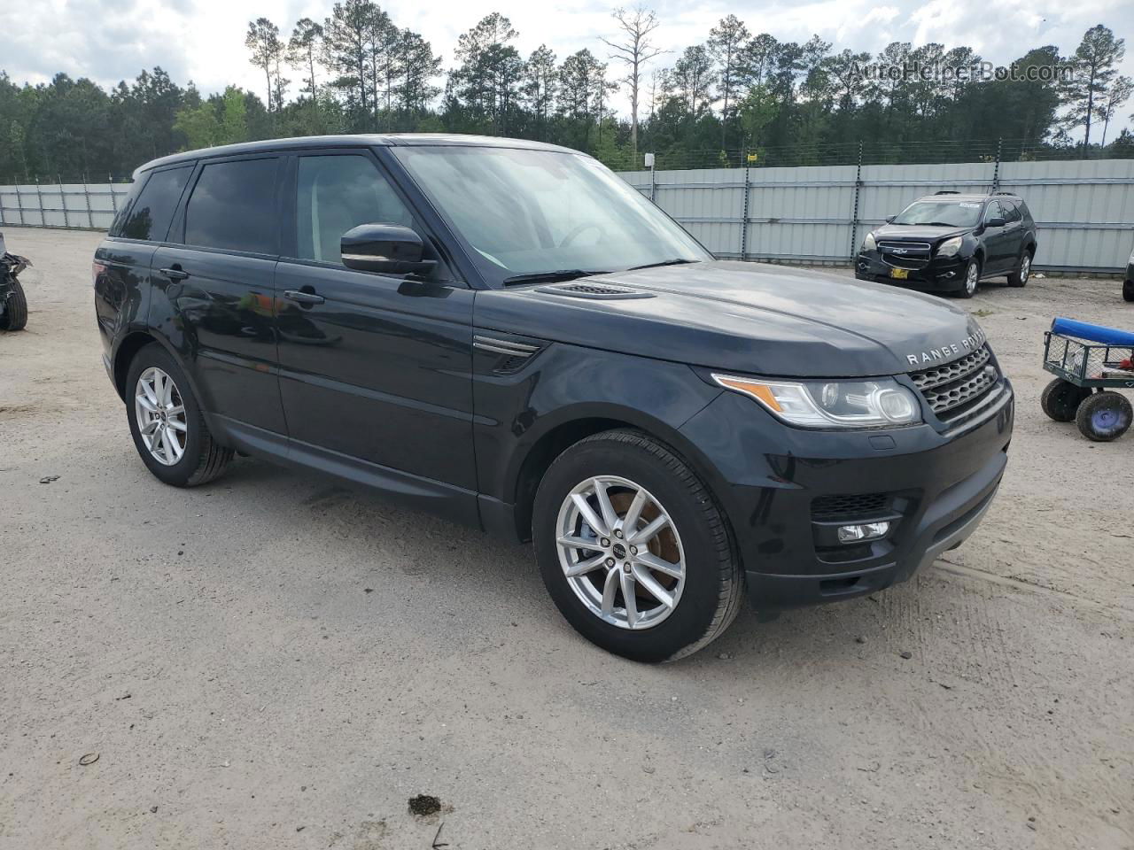 2014 Land Rover Range Rover Sport Se Black vin: SALWG2WF9EA312146