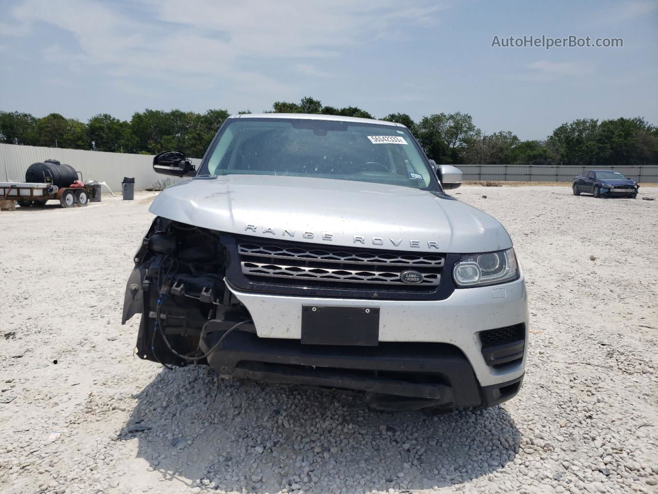 2014 Land Rover Range Rover Sport Se Silver vin: SALWG2WF9EA332414