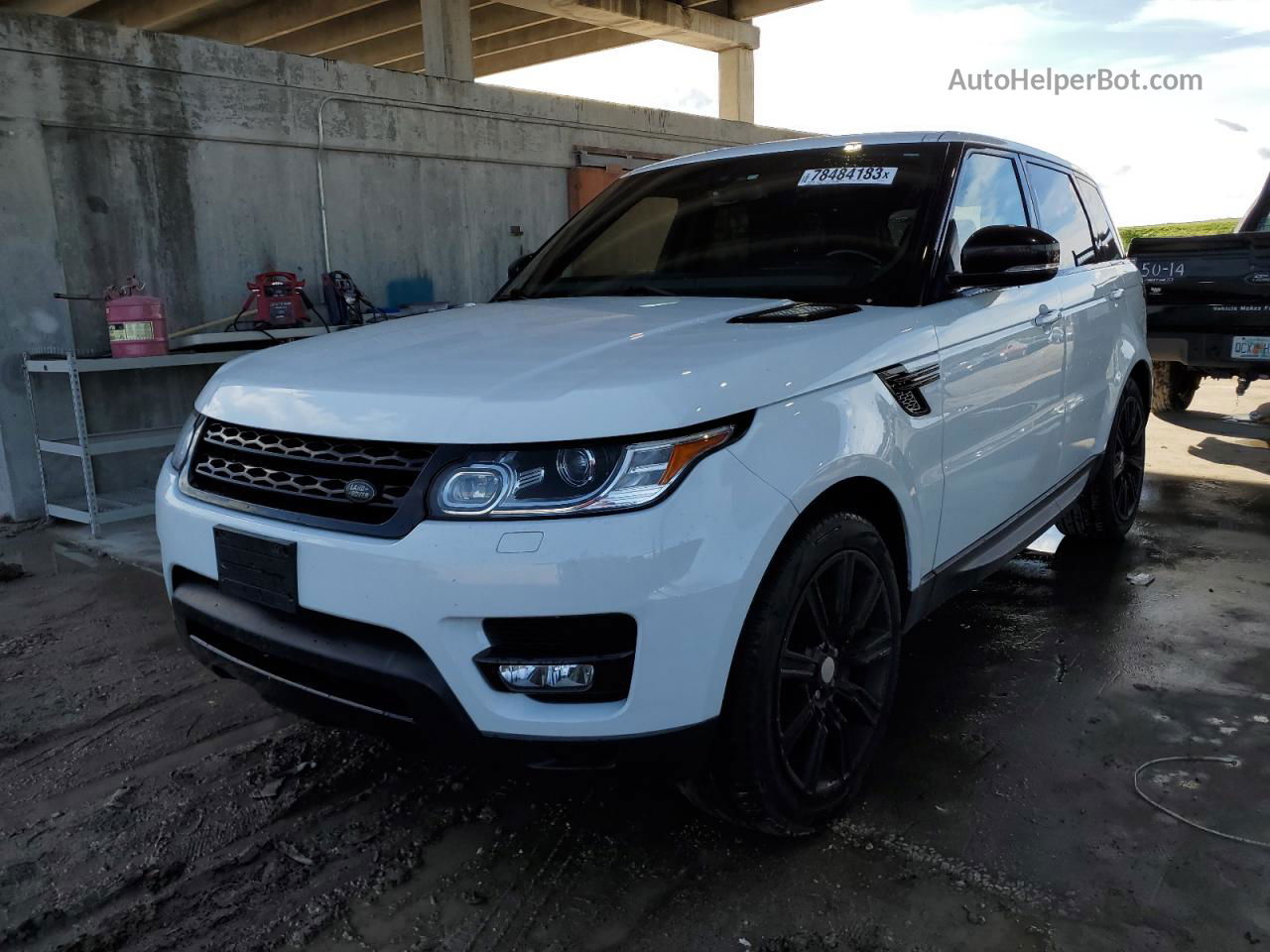 2014 Land Rover Range Rover Sport Sc Белый vin: SALWR2EF1EA337733