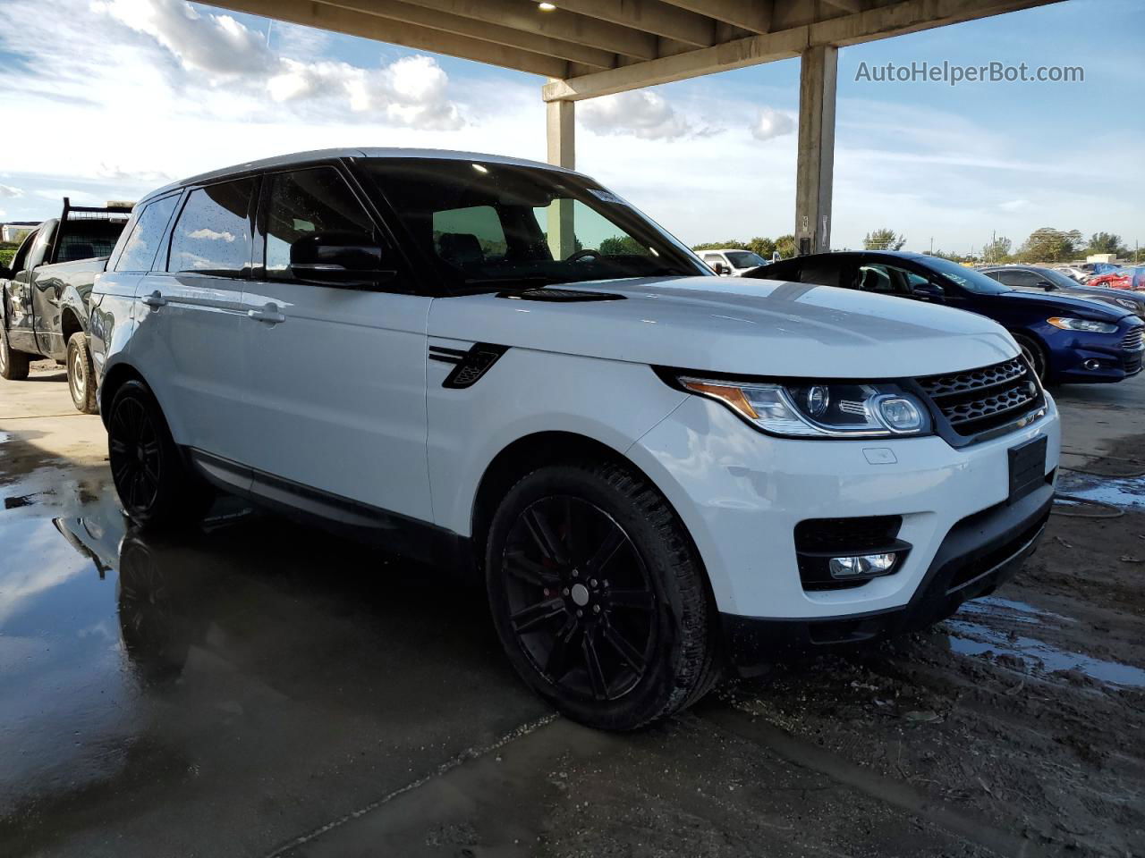 2014 Land Rover Range Rover Sport Sc White vin: SALWR2EF1EA337733