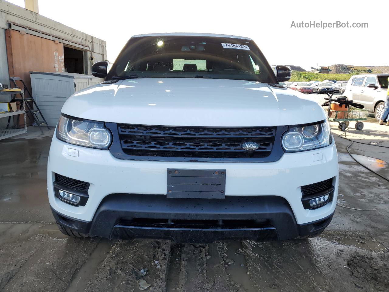 2014 Land Rover Range Rover Sport Sc Белый vin: SALWR2EF1EA337733