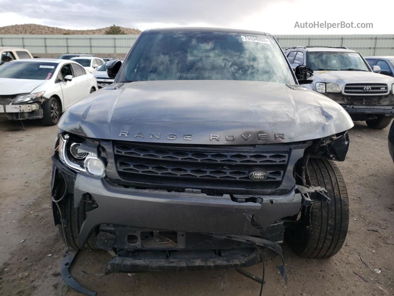 2014 Land Rover Range Rover Sport Sc Угольный vin: SALWR2EF2EA338356