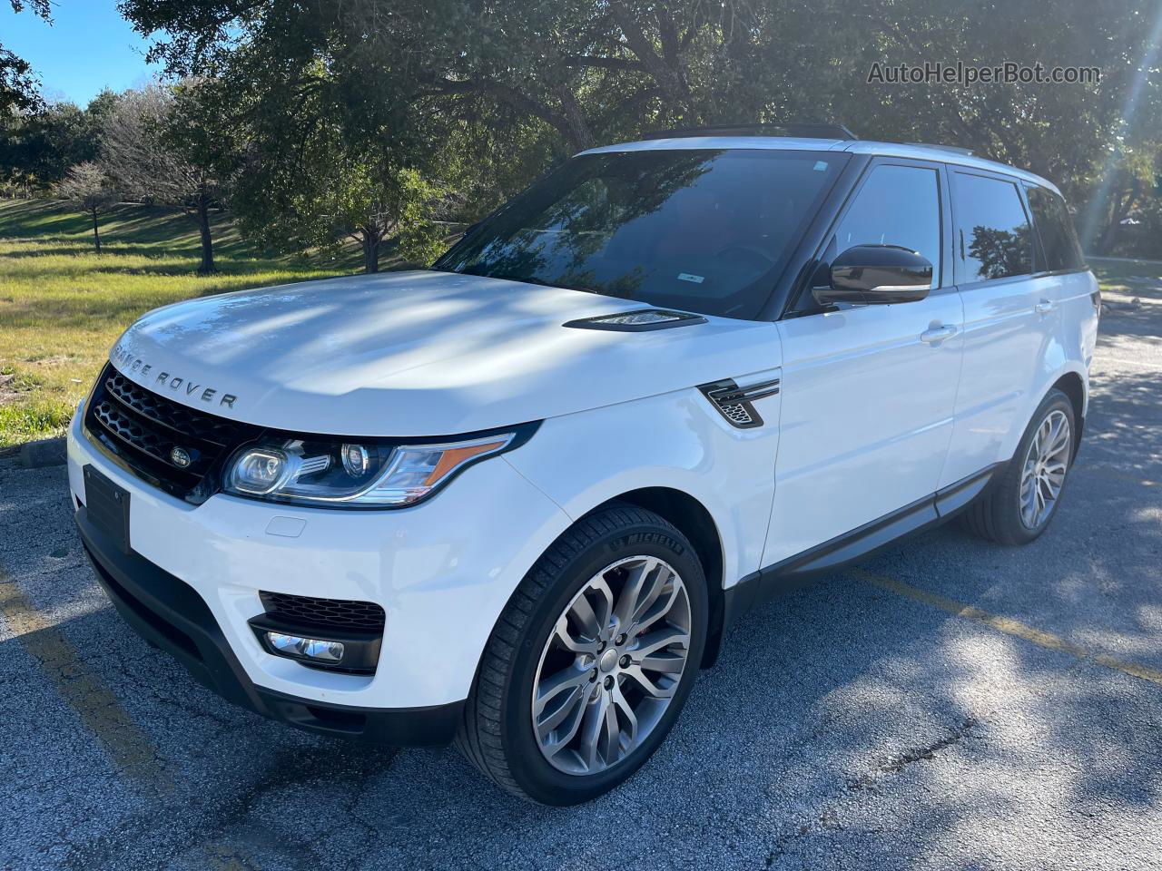 2014 Land Rover Range Rover Sport Sc White vin: SALWR2EF3EA325907