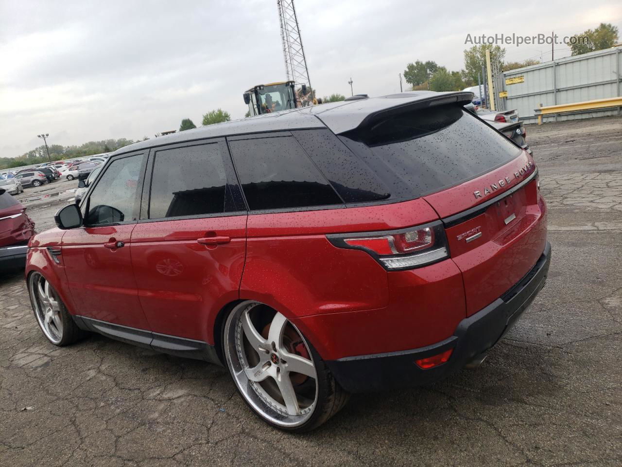 2014 Land Rover Range Rover Sport Sc Red vin: SALWR2EF7EA310309