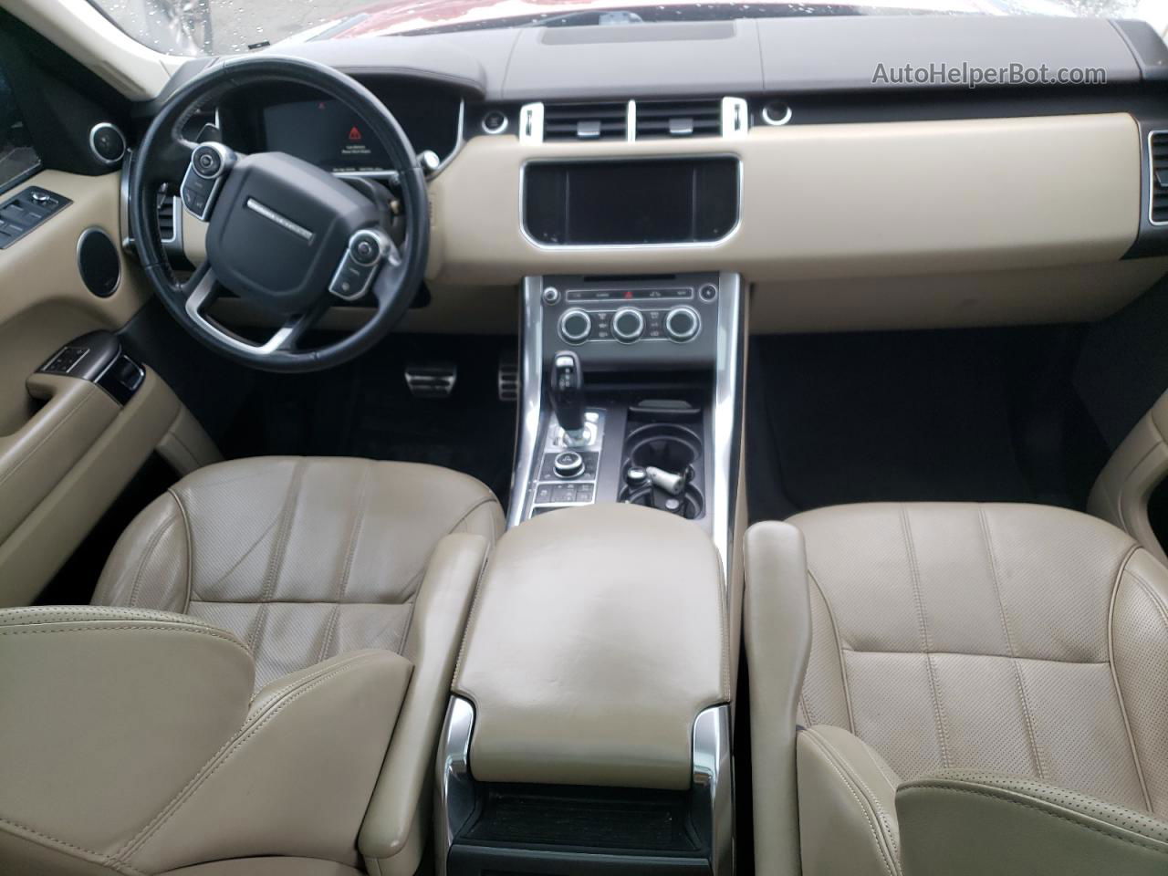 2014 Land Rover Range Rover Sport Sc Красный vin: SALWR2EF7EA310309