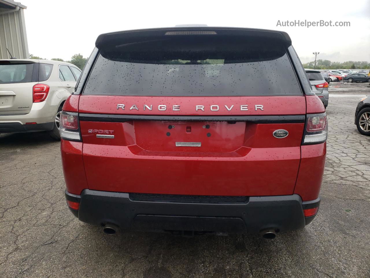 2014 Land Rover Range Rover Sport Sc Red vin: SALWR2EF7EA310309