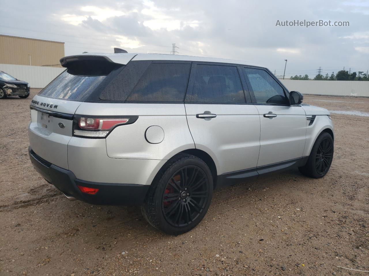 2017 Land Rover Range Rover Sport Sc Серебряный vin: SALWR2FE1HA142760