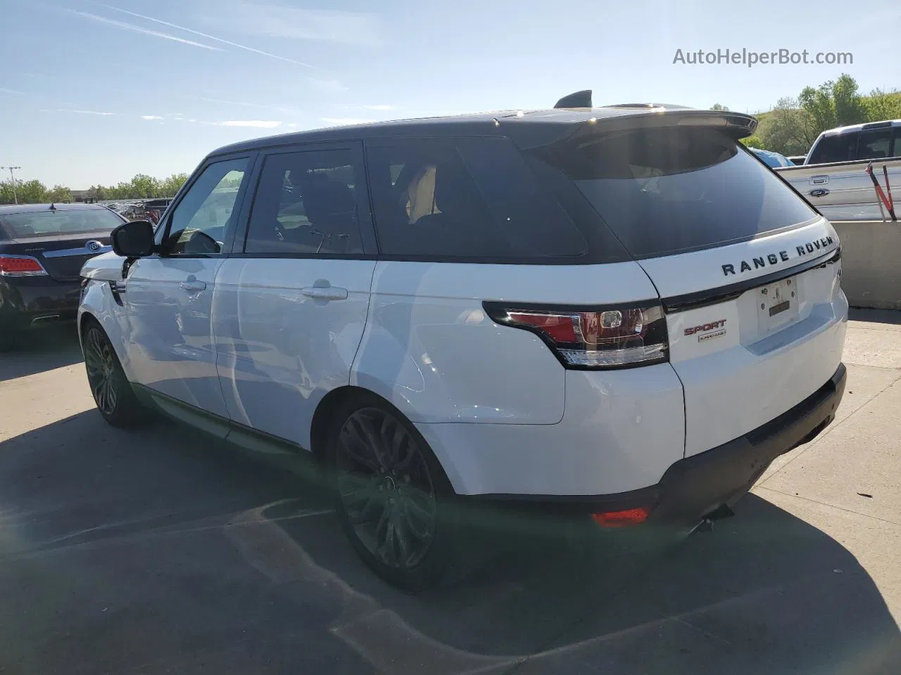 2017 Land Rover Range Rover Sport Sc White vin: SALWR2FE1HA180229