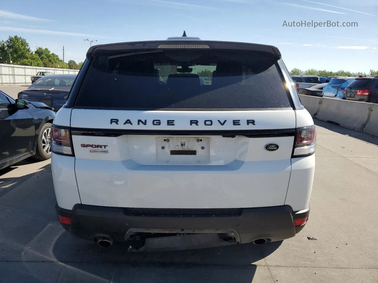 2017 Land Rover Range Rover Sport Sc White vin: SALWR2FE1HA180229