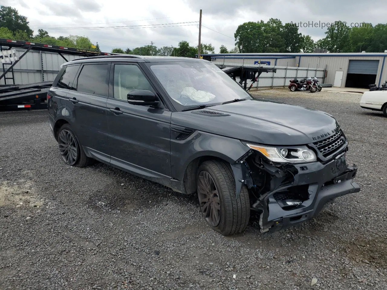 2017 Land Rover Range Rover Sport Sc Black vin: SALWR2FE5HA165555