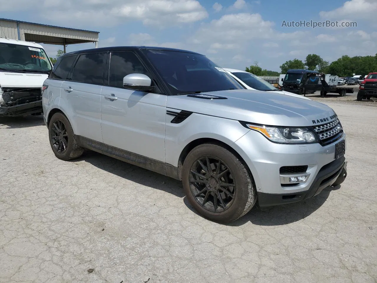 2017 Land Rover Range Rover Sport Hse Silver vin: SALWR2FK3HA669267