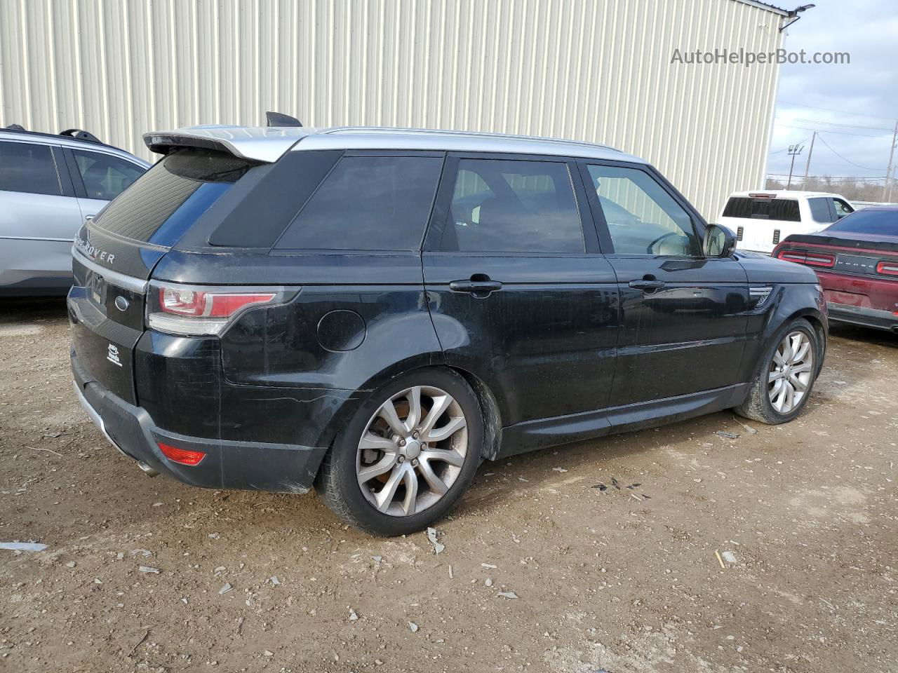 2017 Land Rover Range Rover Sport Hse Black vin: SALWR2FK4HA668614