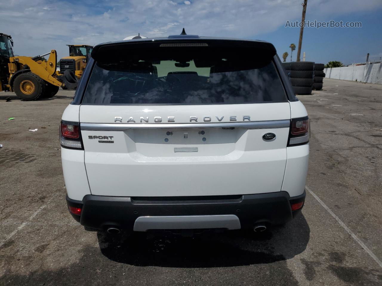 2017 Land Rover Range Rover Sport Hse White vin: SALWR2FK4HA683453