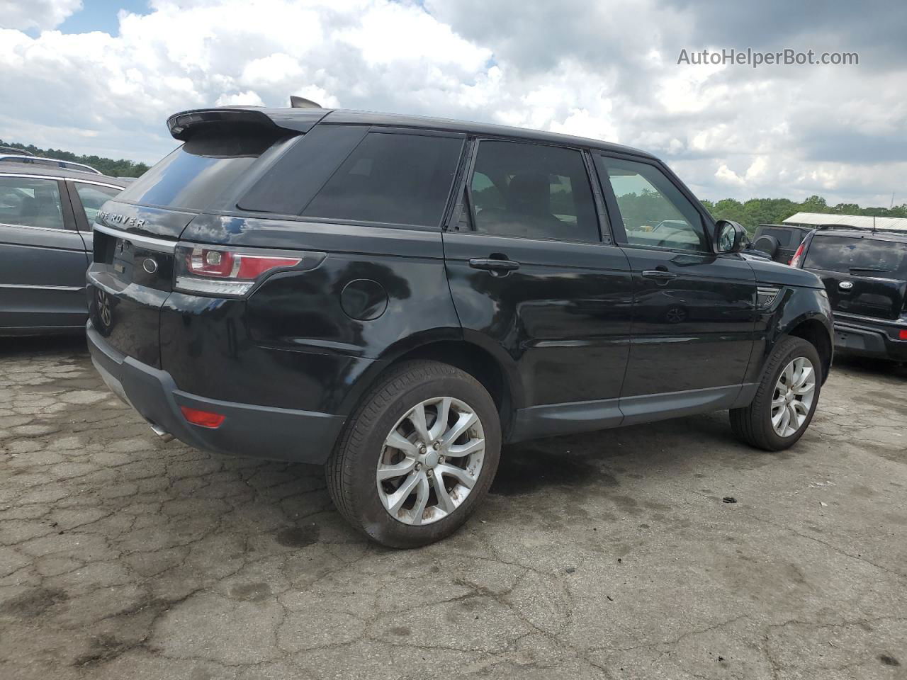 2017 Land Rover Range Rover Sport Hse Black vin: SALWR2FK5HA141035