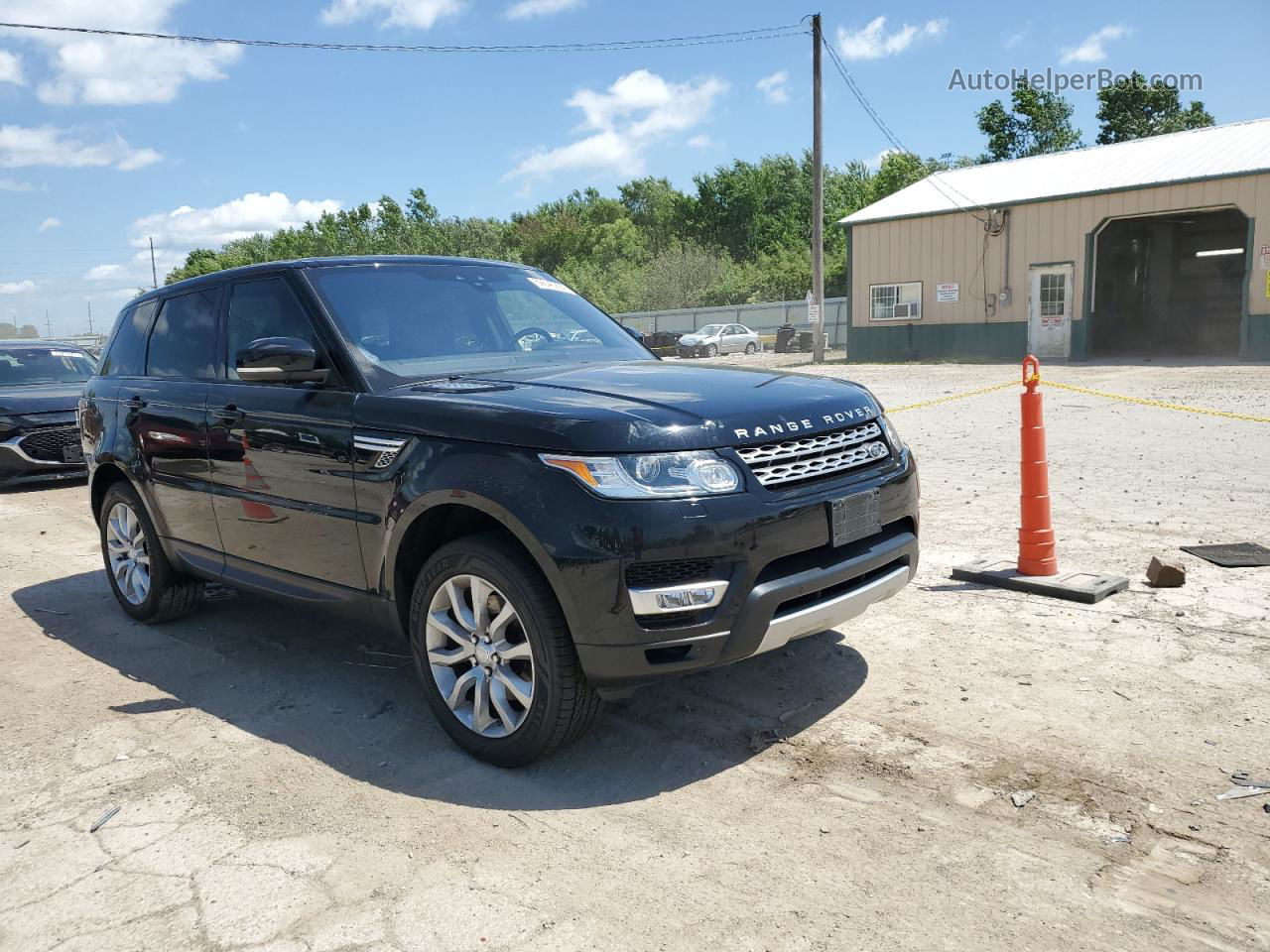 2017 Land Rover Range Rover Sport Hse Black vin: SALWR2FK5HA668301