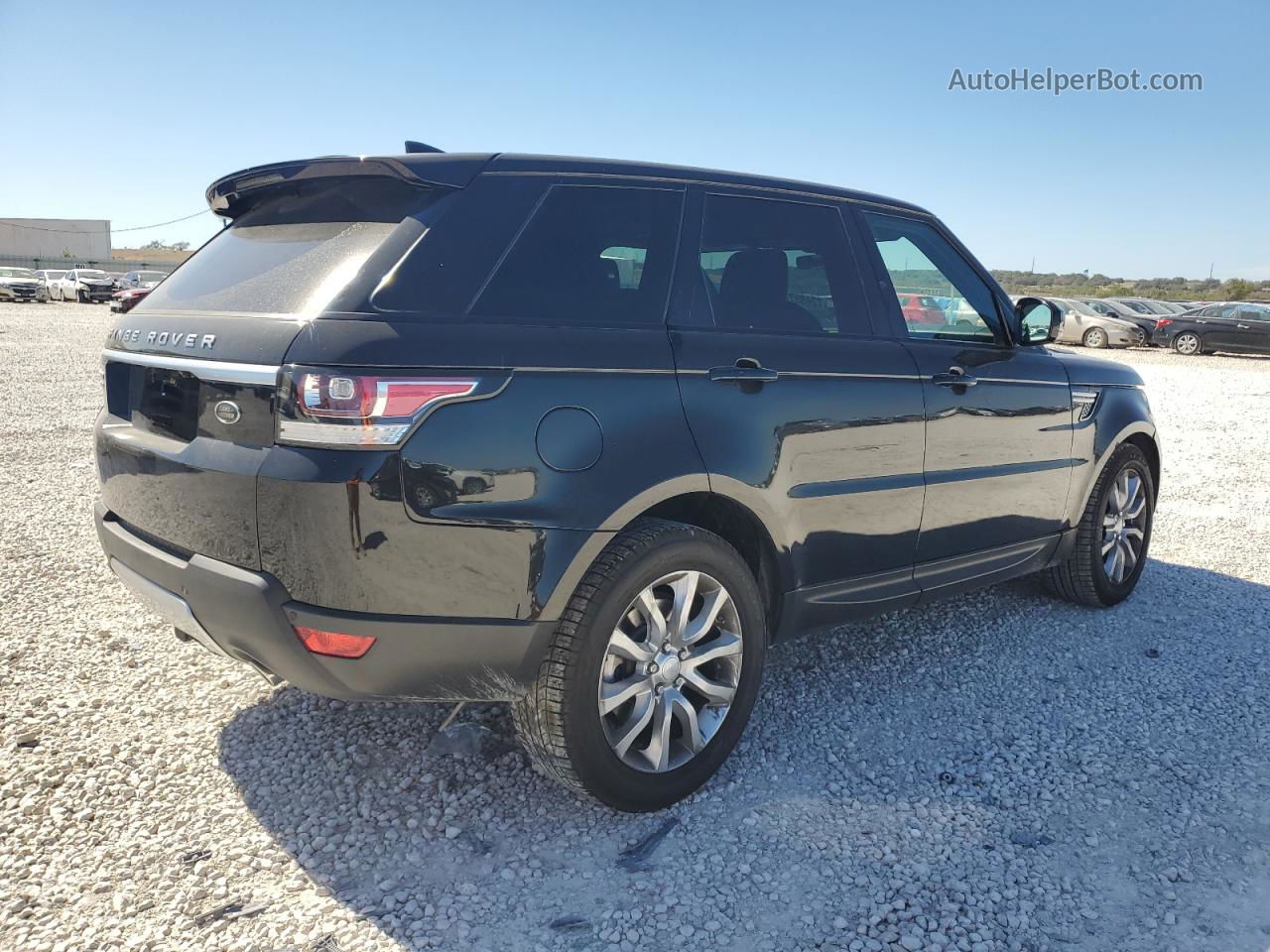 2017 Land Rover Range Rover Sport Hse Black vin: SALWR2FK7HA693913