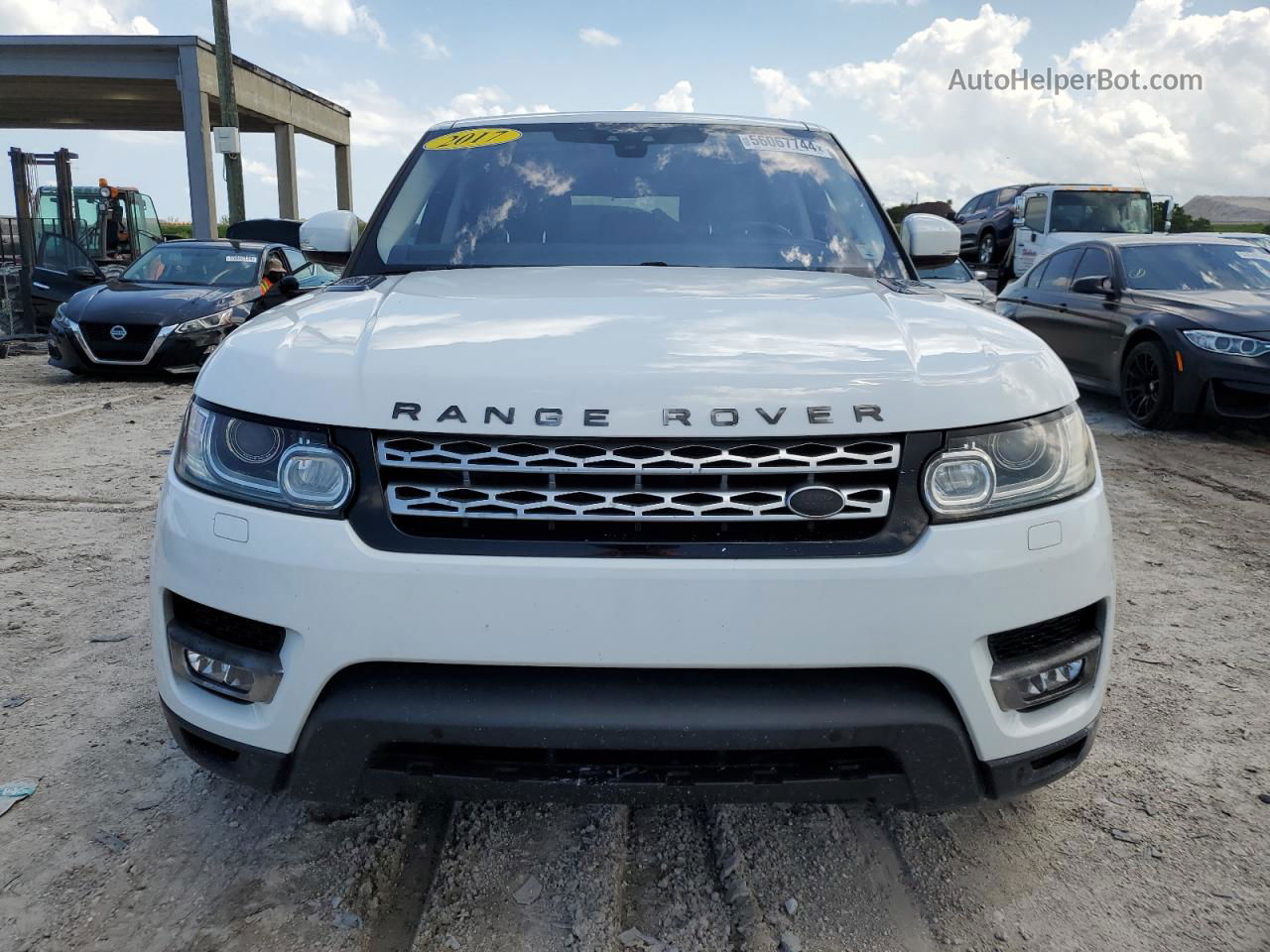 2017 Land Rover Range Rover Sport Hse White vin: SALWR2FK9HA669337