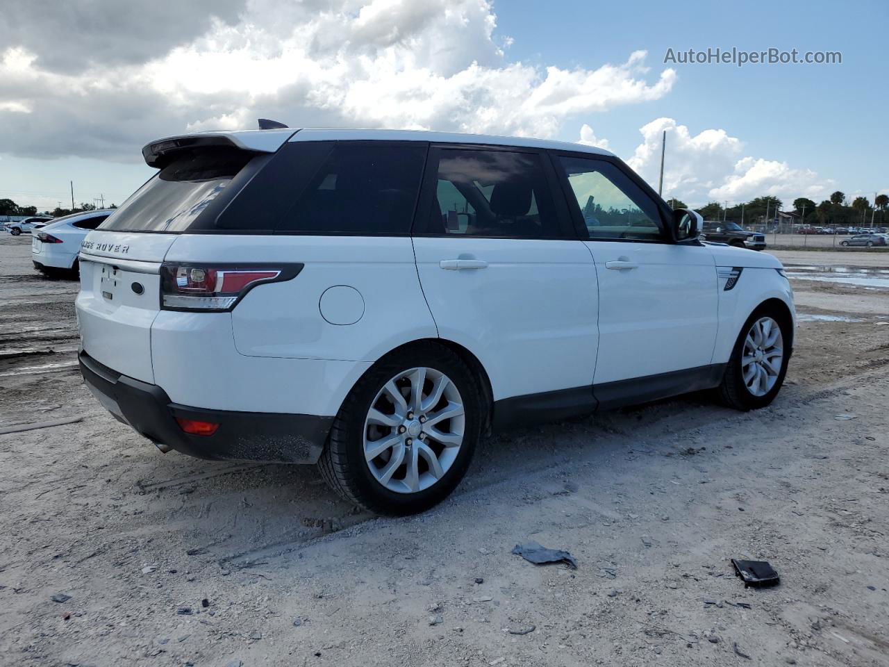 2017 Land Rover Range Rover Sport Hse White vin: SALWR2FK9HA669337