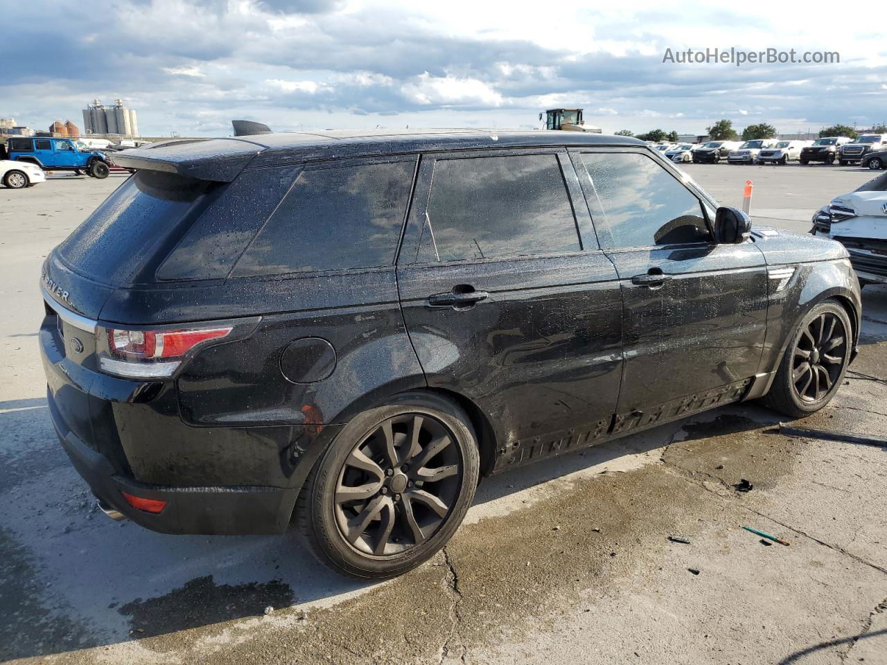 2017 Land Rover Range Rover Sport Hse Black vin: SALWR2FV0HA692211