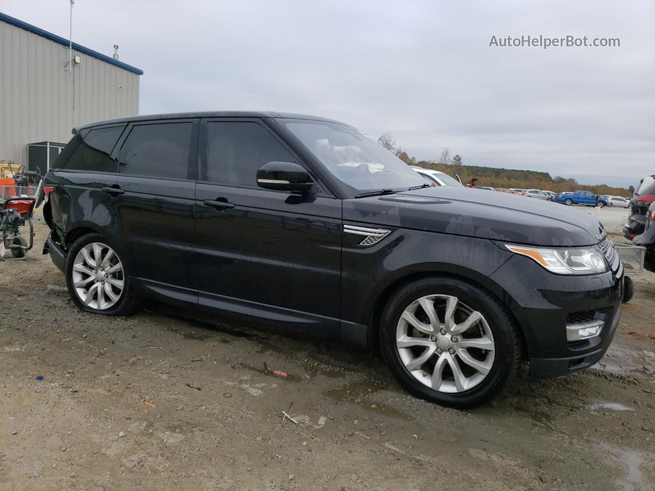 2017 Land Rover Range Rover Sport Hse Black vin: SALWR2FV1HA154505