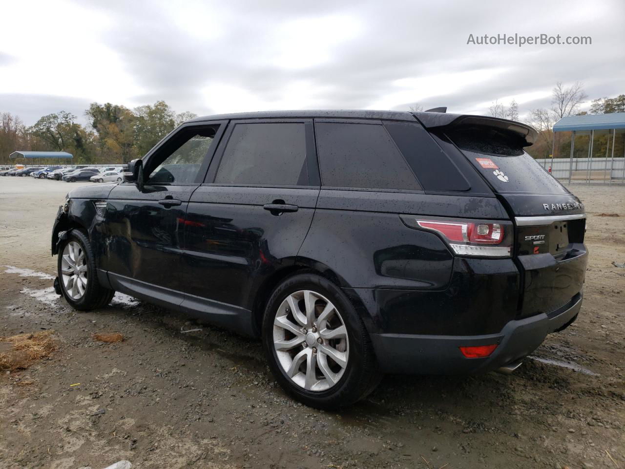 2017 Land Rover Range Rover Sport Hse Black vin: SALWR2FV1HA154505