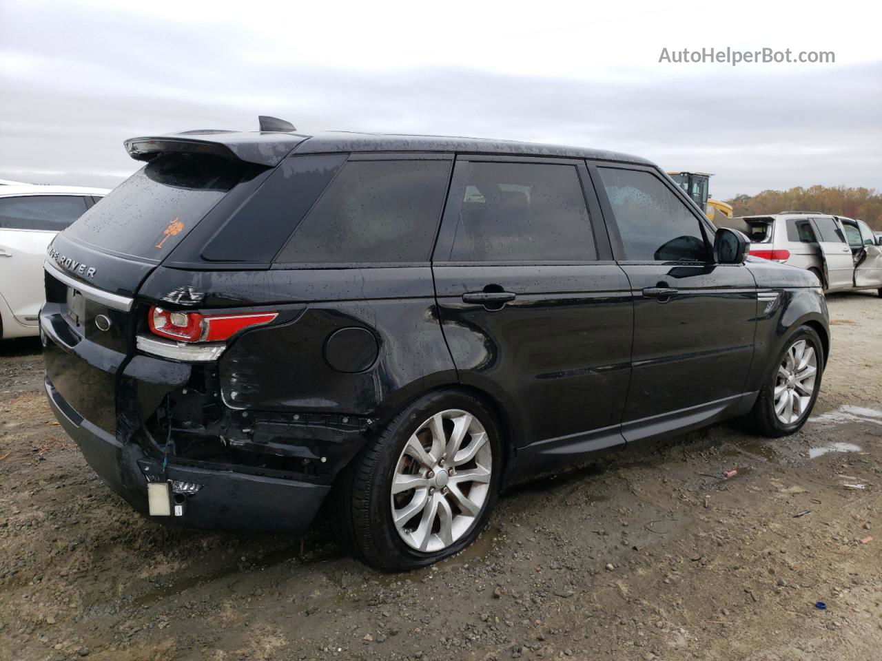 2017 Land Rover Range Rover Sport Hse Black vin: SALWR2FV1HA154505